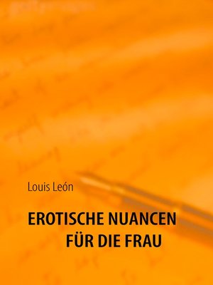 cover image of Erotische Nuancen für die Frau